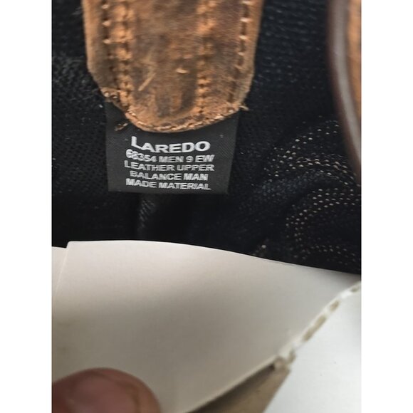 Laredo Men's Breakout Western Boots 68354 Square Toe Brown Size 9 EW - Picture 4 of 7